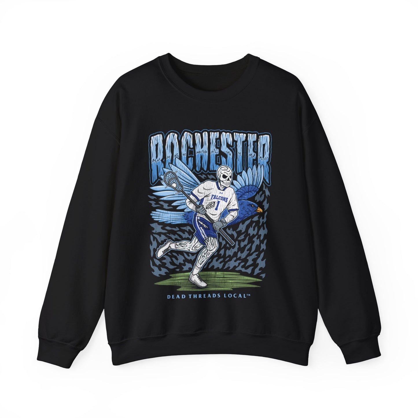 ROCHESTER BOYS LACROSSE CREWNECK SWEATSHIRT