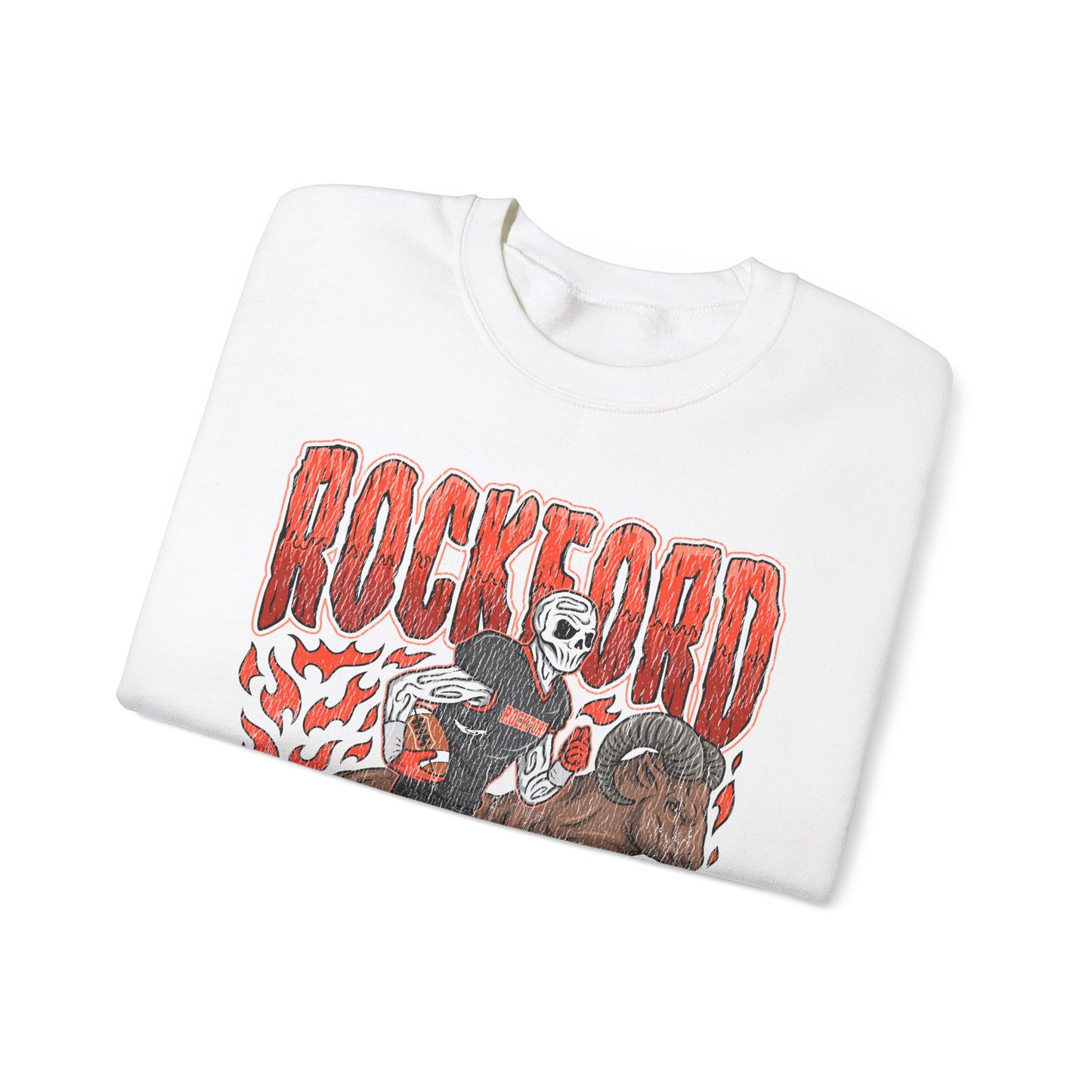 ROCKFORD FOOTBALL CREWNECK SWEATSHIRT