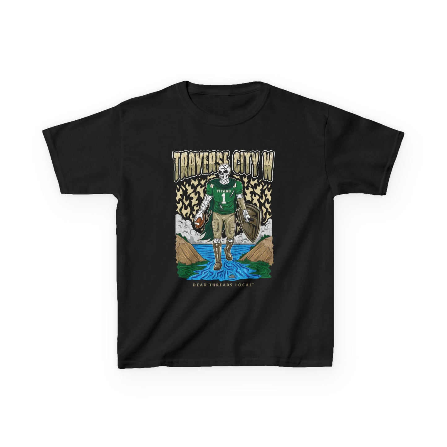 TRAVERSE CITY WEST FOOTBALL KIDS SHIRT