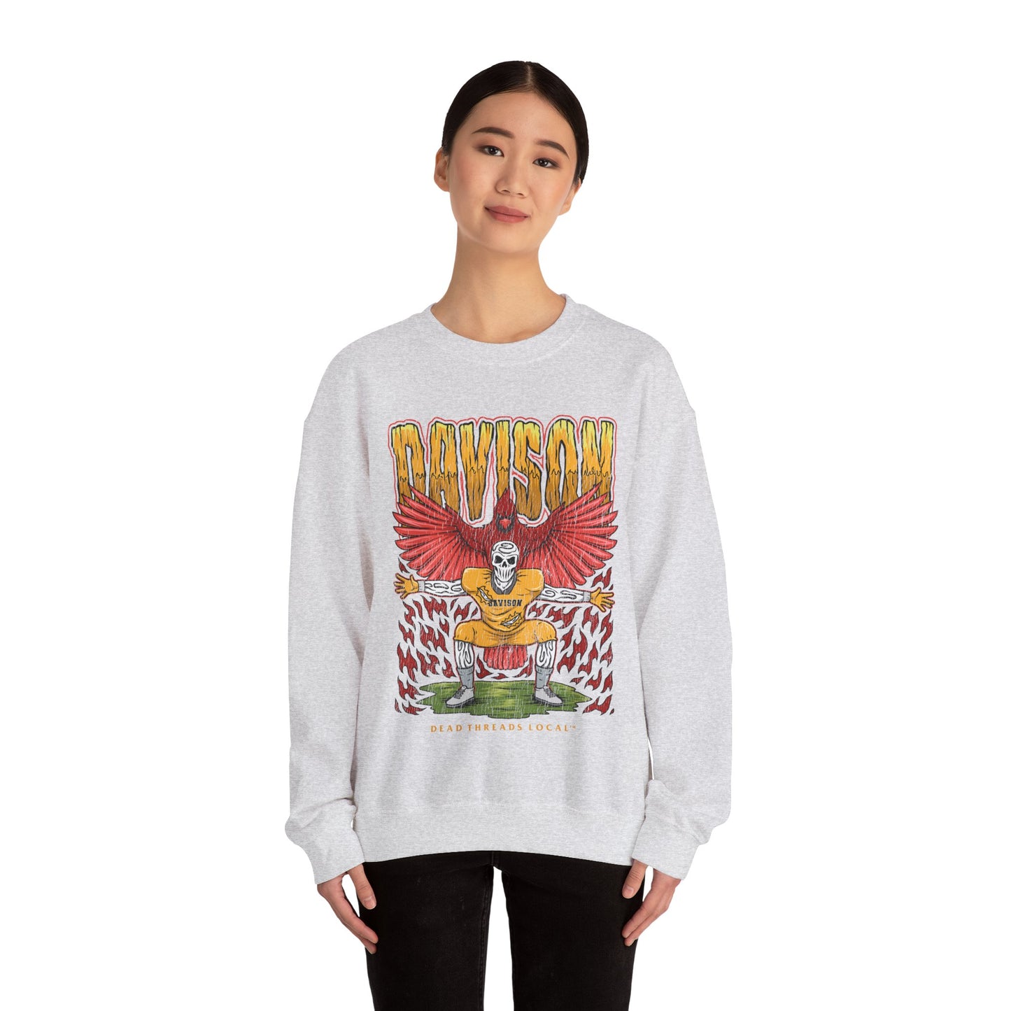 DAVISON FOOTBALL CREWNECK SWEATSHIRT