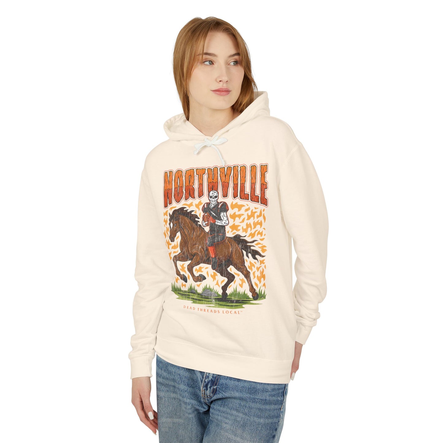 NORTHVILLE FOOTBALL LIGHT HOODY