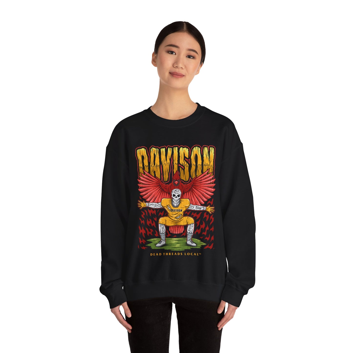 DAVISON FOOTBALL CREWNECK SWEATSHIRT