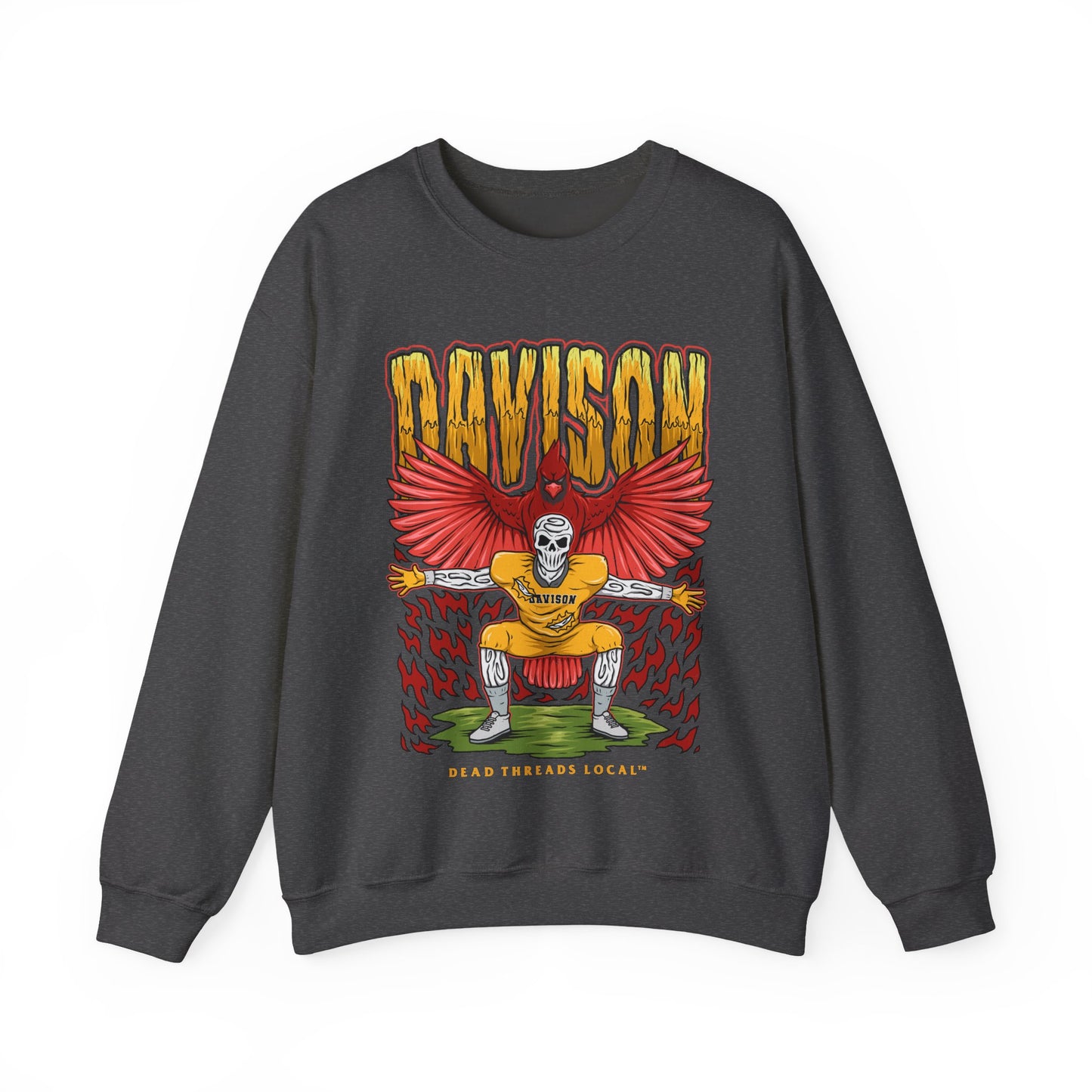 DAVISON FOOTBALL CREWNECK SWEATSHIRT