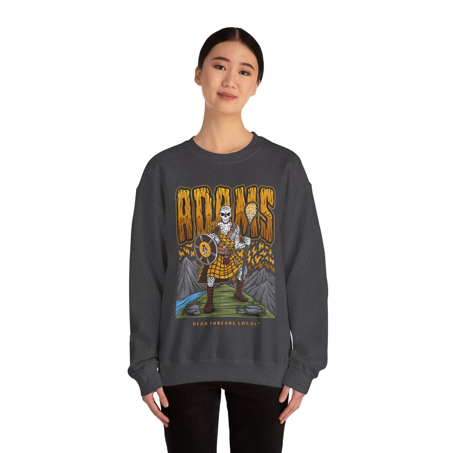 ADAMS LACROSSE CREWNECK SWEATSHIRT