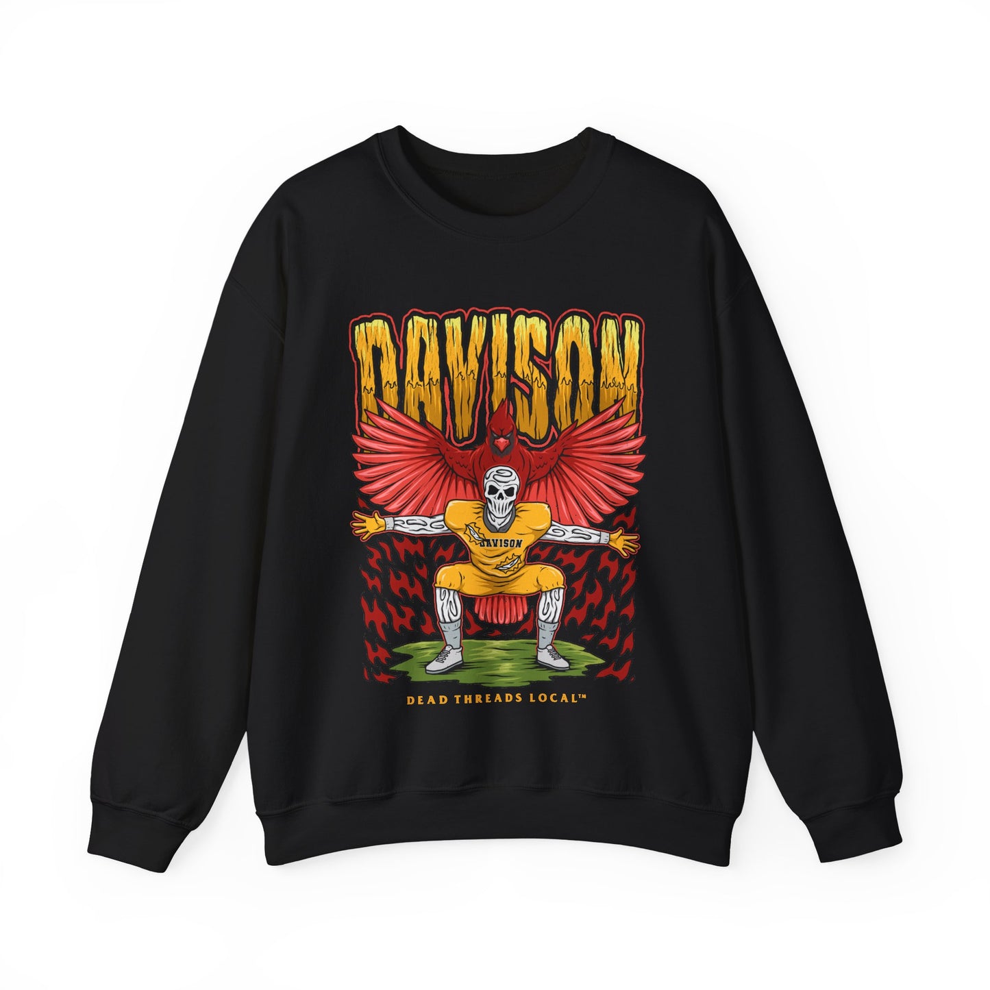 DAVISON FOOTBALL CREWNECK SWEATSHIRT