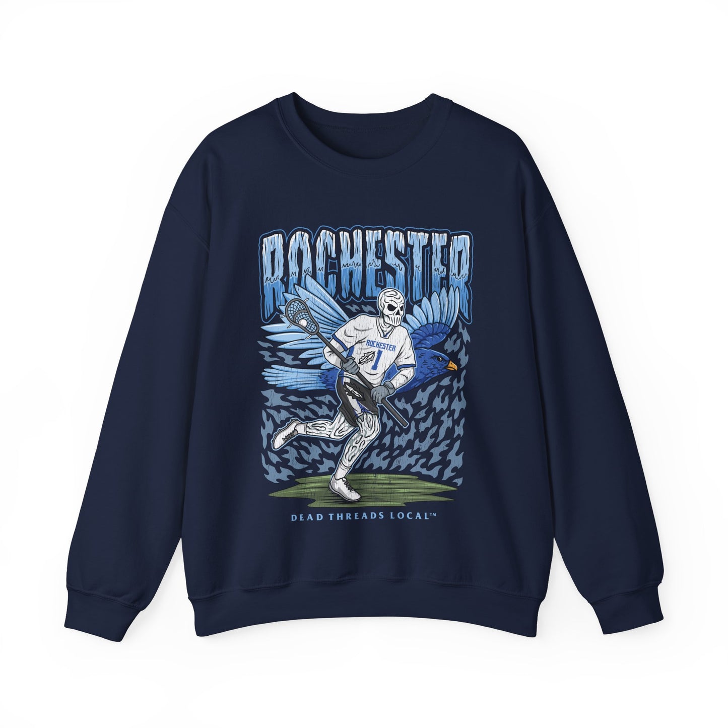 ROCHESTER GIRLS LACROSSE CREWNECK SWEATSHIRT