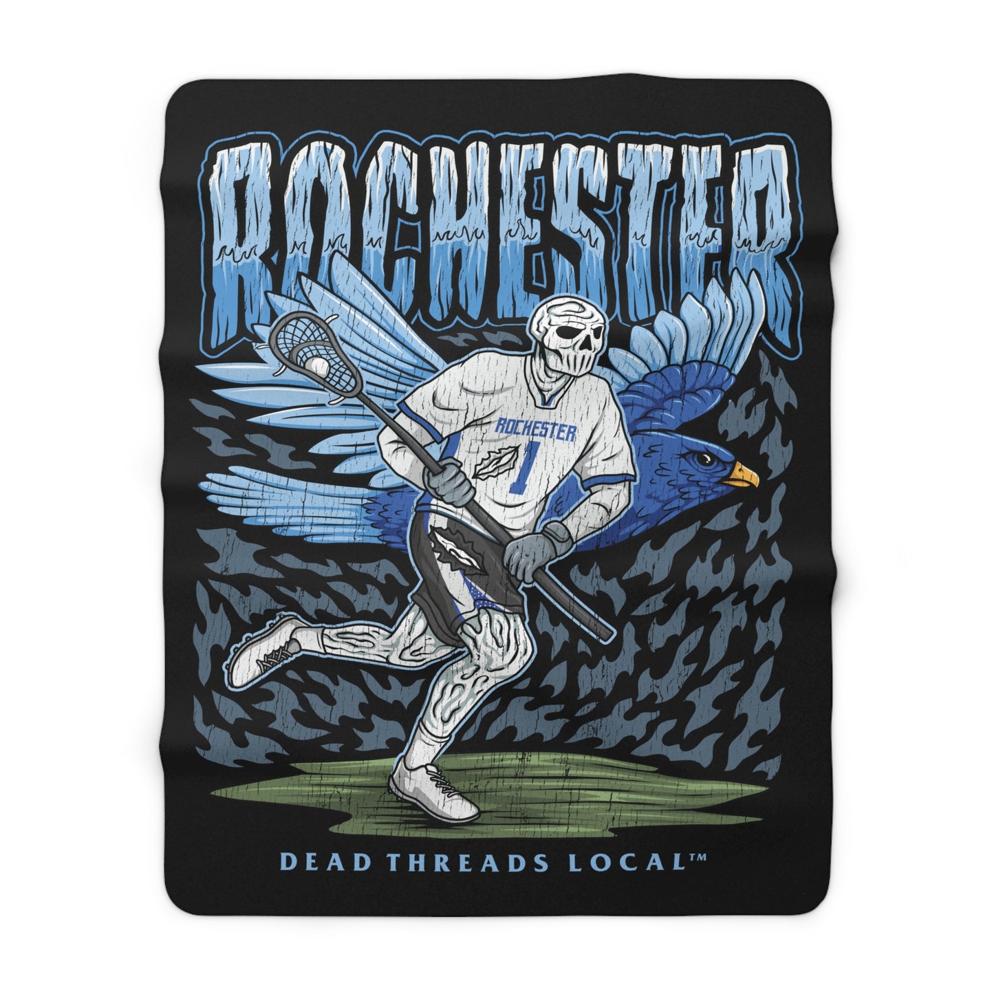 ROCHESTER GIRLS LACROSSE BLANKET