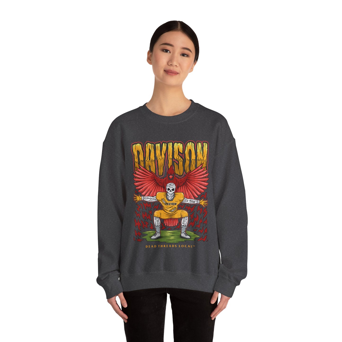 DAVISON FOOTBALL CREWNECK SWEATSHIRT