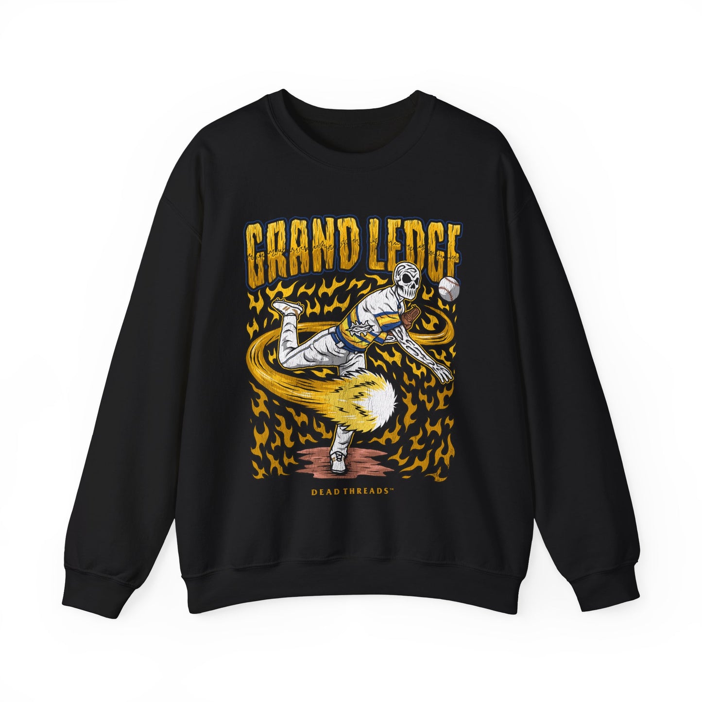 GRAND LEDGE BASEBALL ASTRO JERSEY CREWNECK SWEATSHIRT