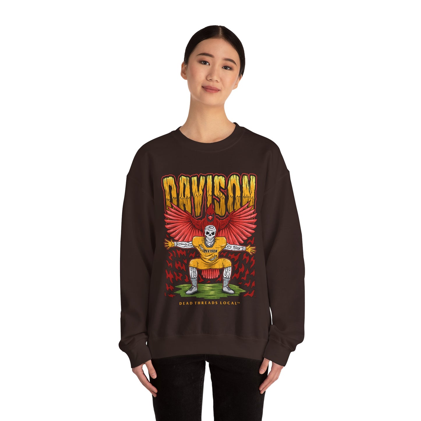 DAVISON FOOTBALL CREWNECK SWEATSHIRT