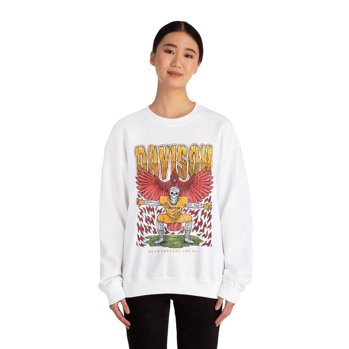 DAVISON FOOTBALL CREWNECK SWEATSHIRT