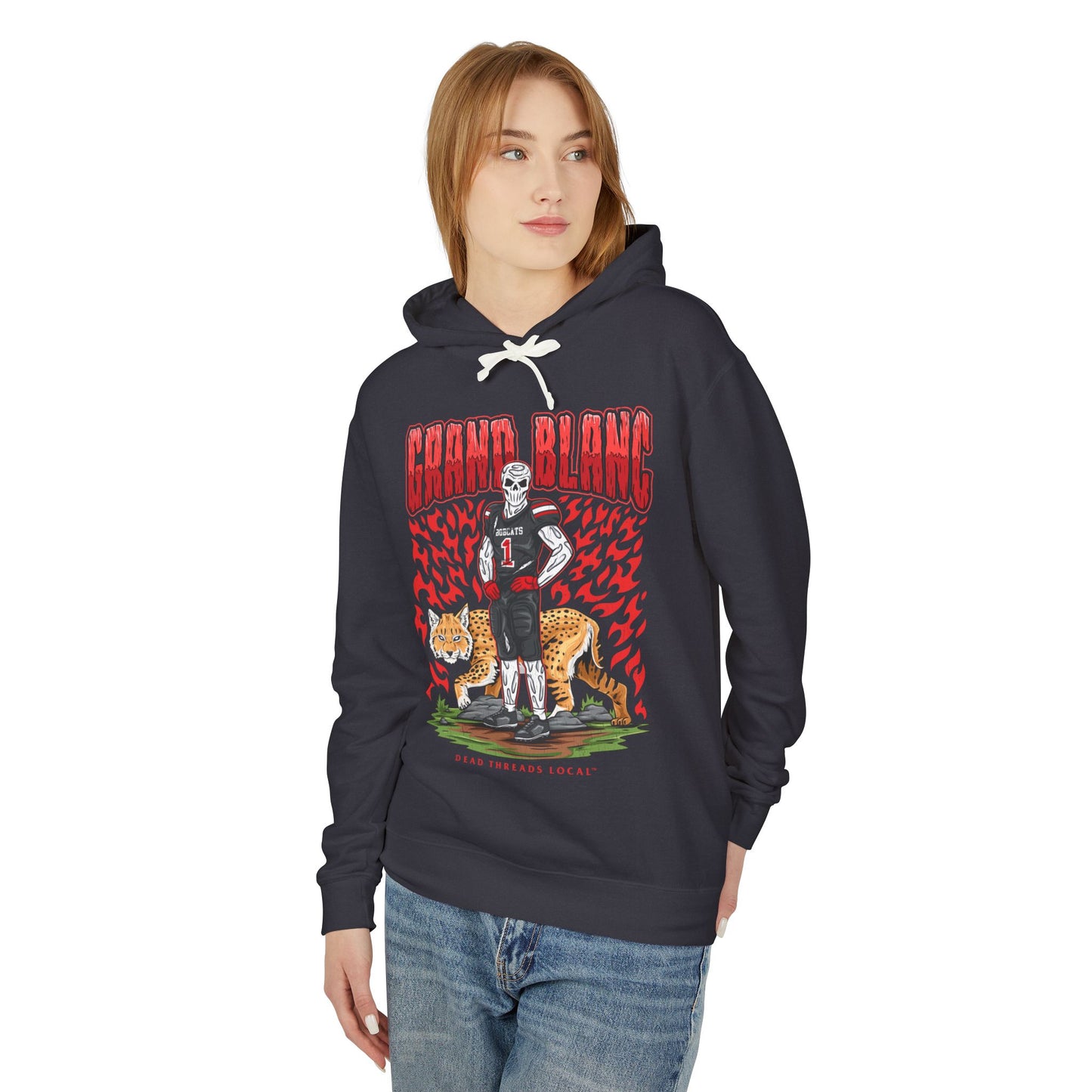 GRAND BLANC FOOTBALL LIGHT HOODY