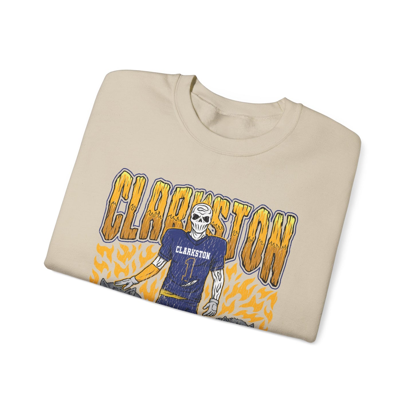 CLARKSTON FOOTBALL CREWNECK SWEATSHIRT