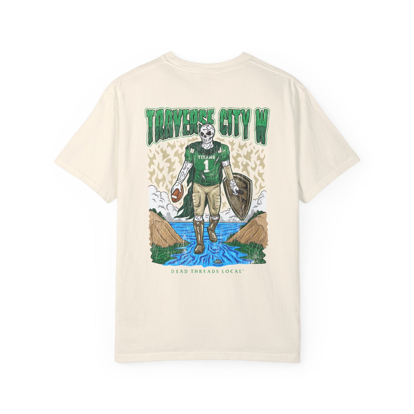 TRAVERSE CITY WEST FOOTBALL 2 SIDED T-SHIRT
