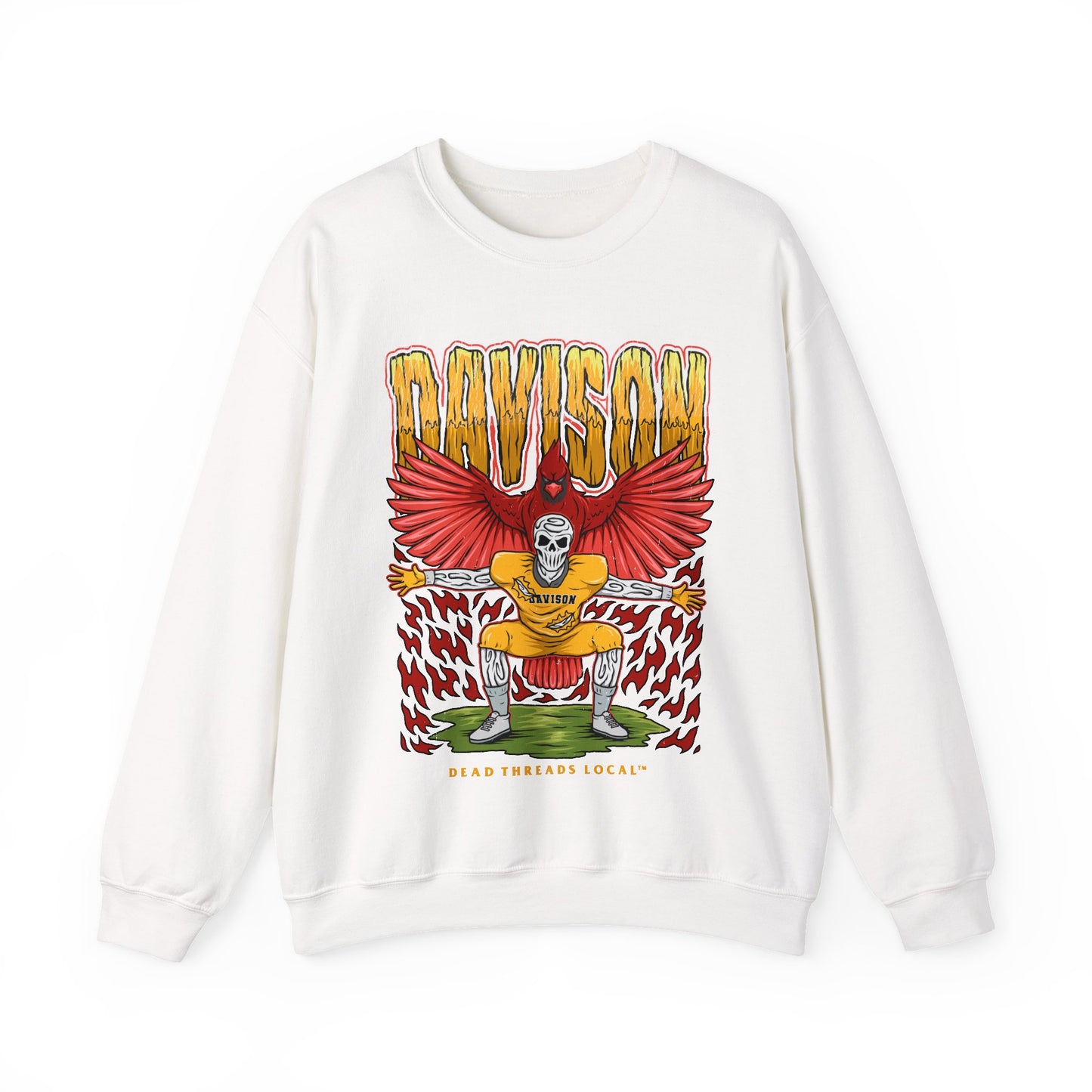 DAVISON FOOTBALL CREWNECK SWEATSHIRT