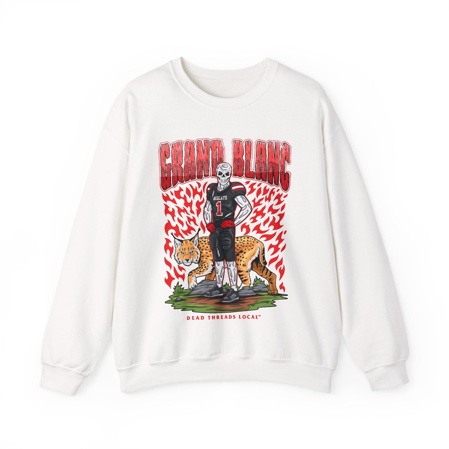 GRAND BLANC FOOTBALL CREWNECK SWEATSHIRT