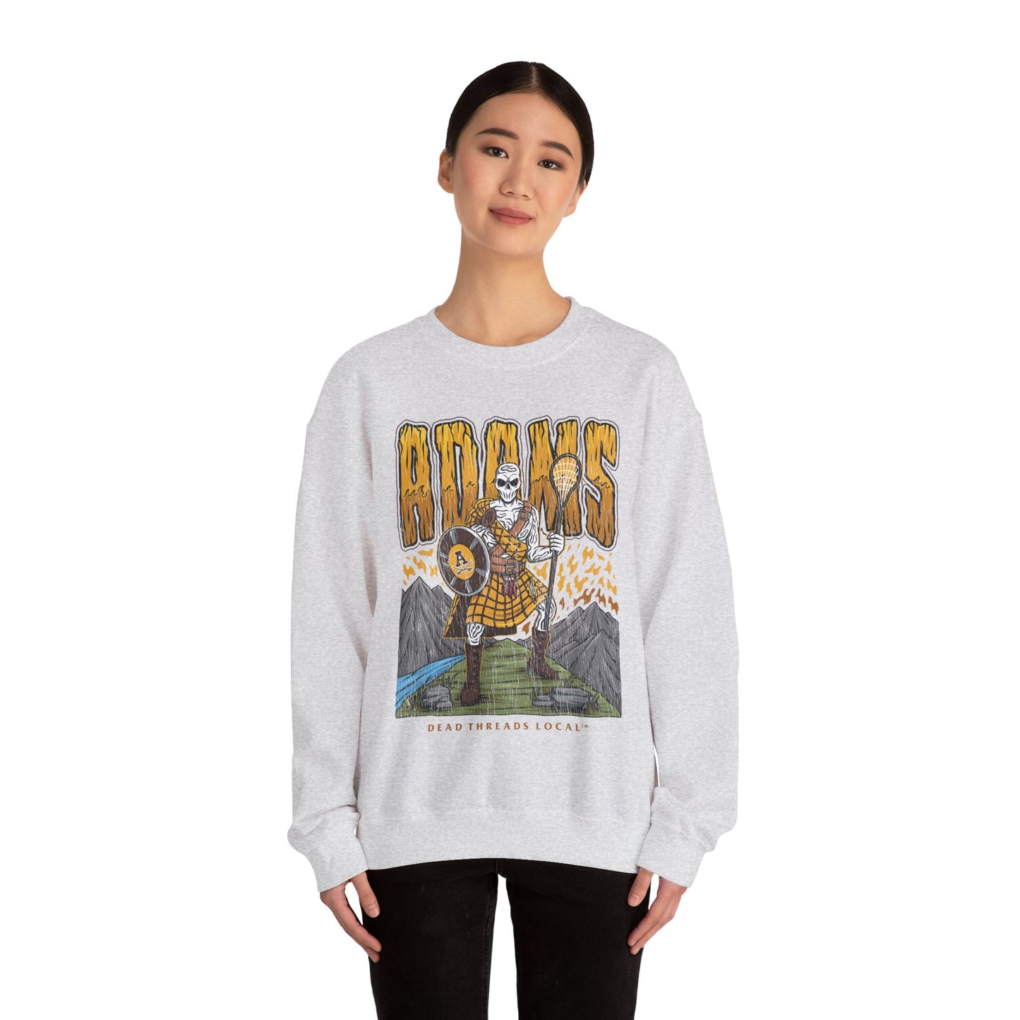 ADAMS LACROSSE CREWNECK SWEATSHIRT