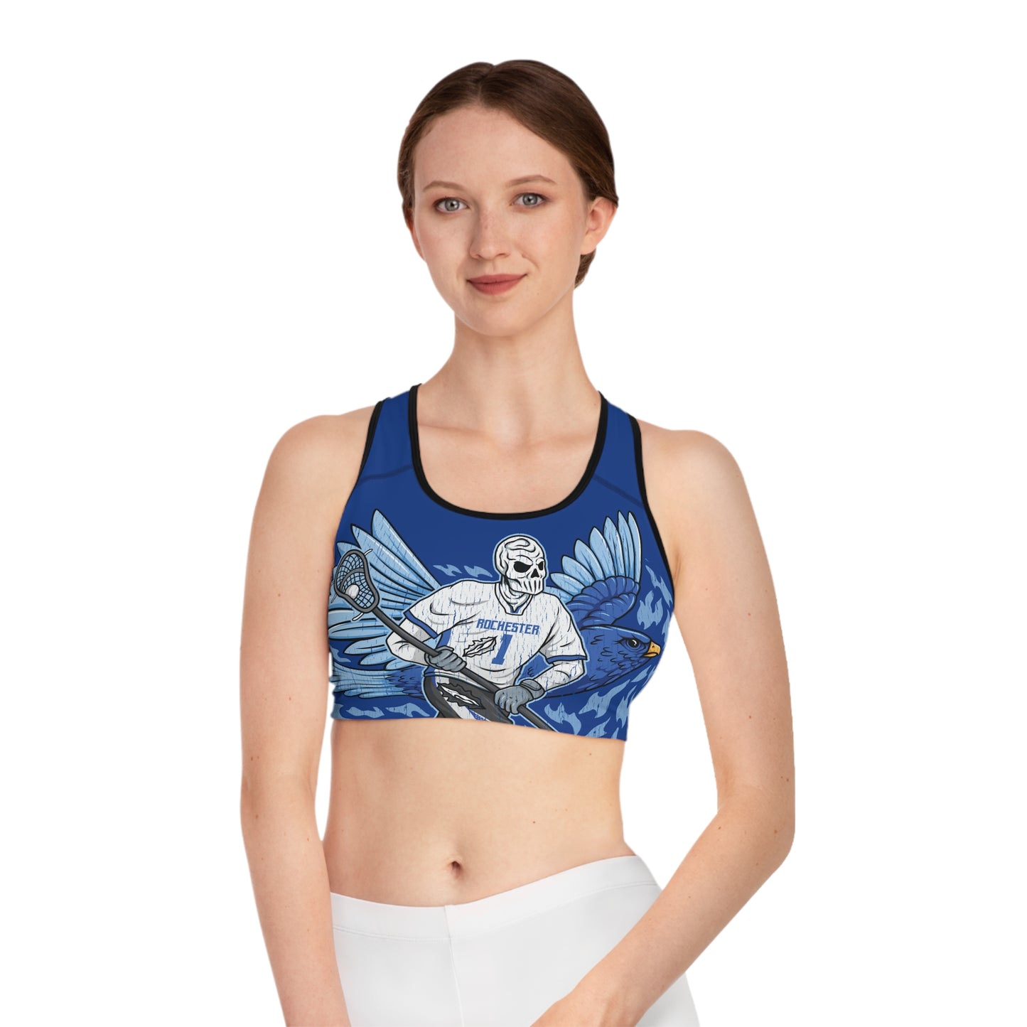ROCHESTER GIRLS LACROSSE SPORTS BRA FALCONS