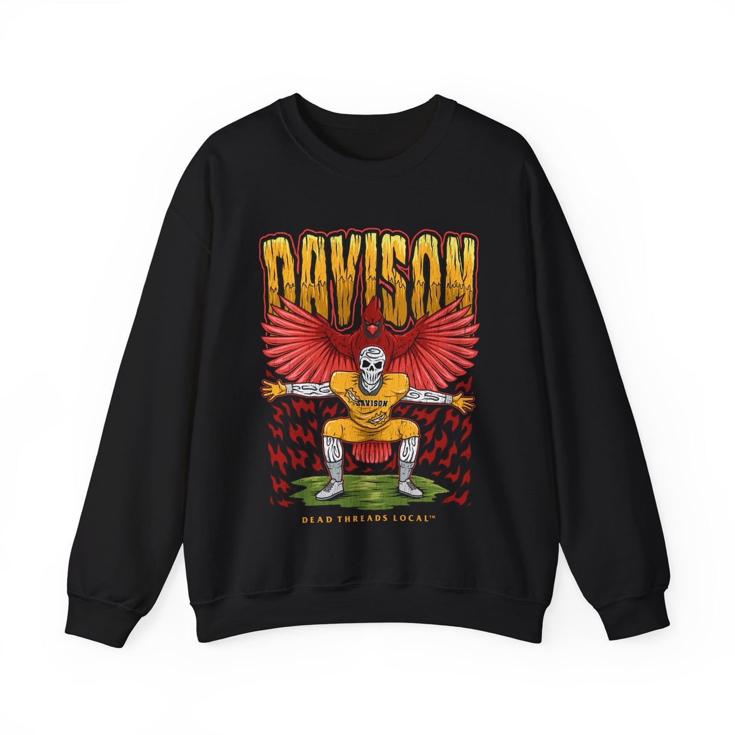 DAVISON FOOTBALL CREWNECK SWEATSHIRT
