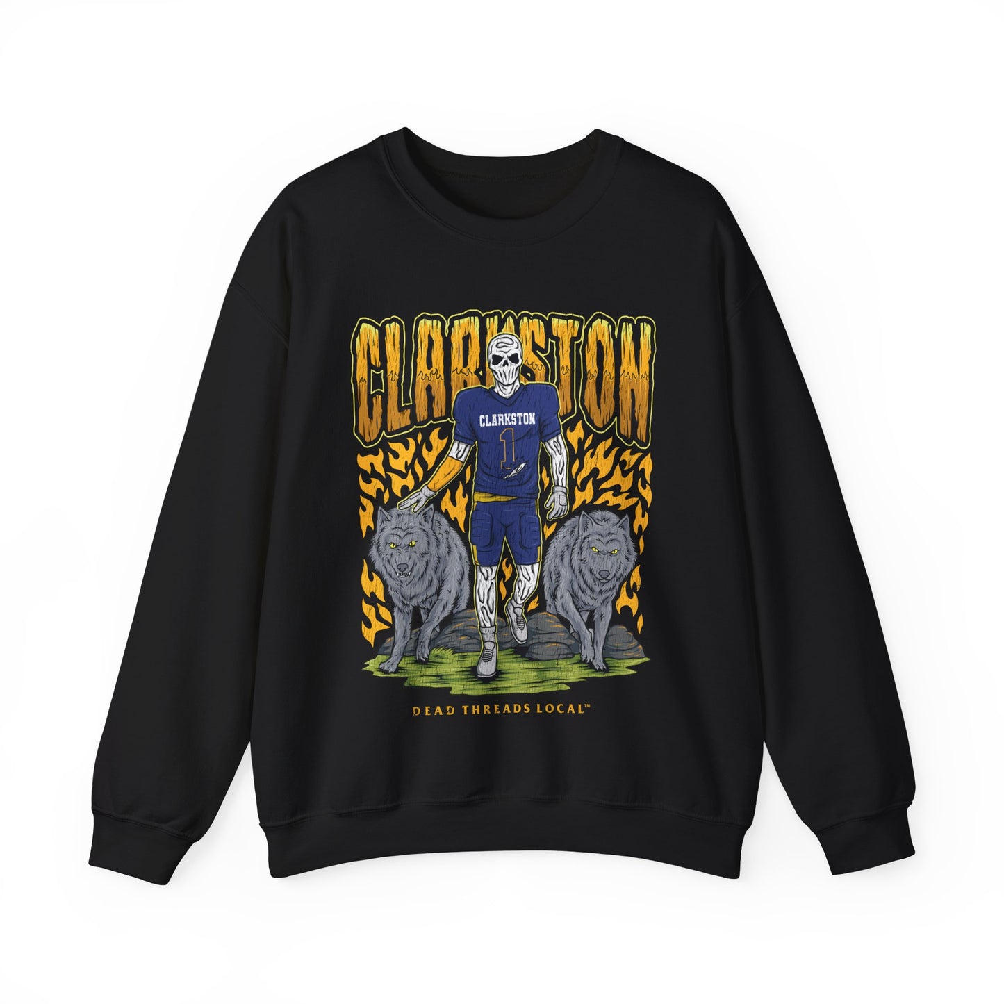 CLARKSTON FOOTBALL CREWNECK SWEATSHIRT
