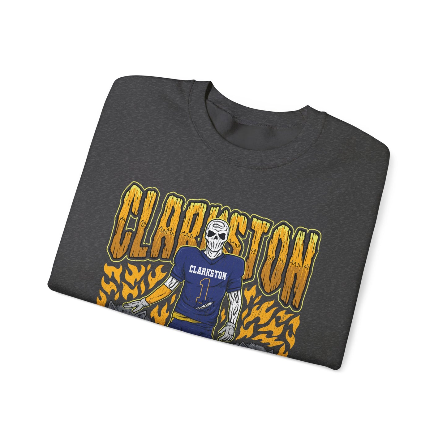 CLARKSTON FOOTBALL CREWNECK SWEATSHIRT