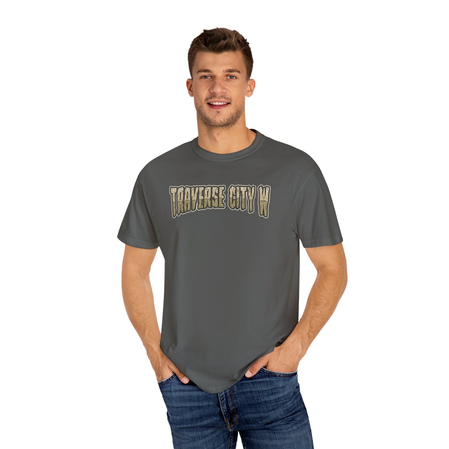 TRAVERSE CITY WEST FOOTBALL 2 SIDED T-SHIRT