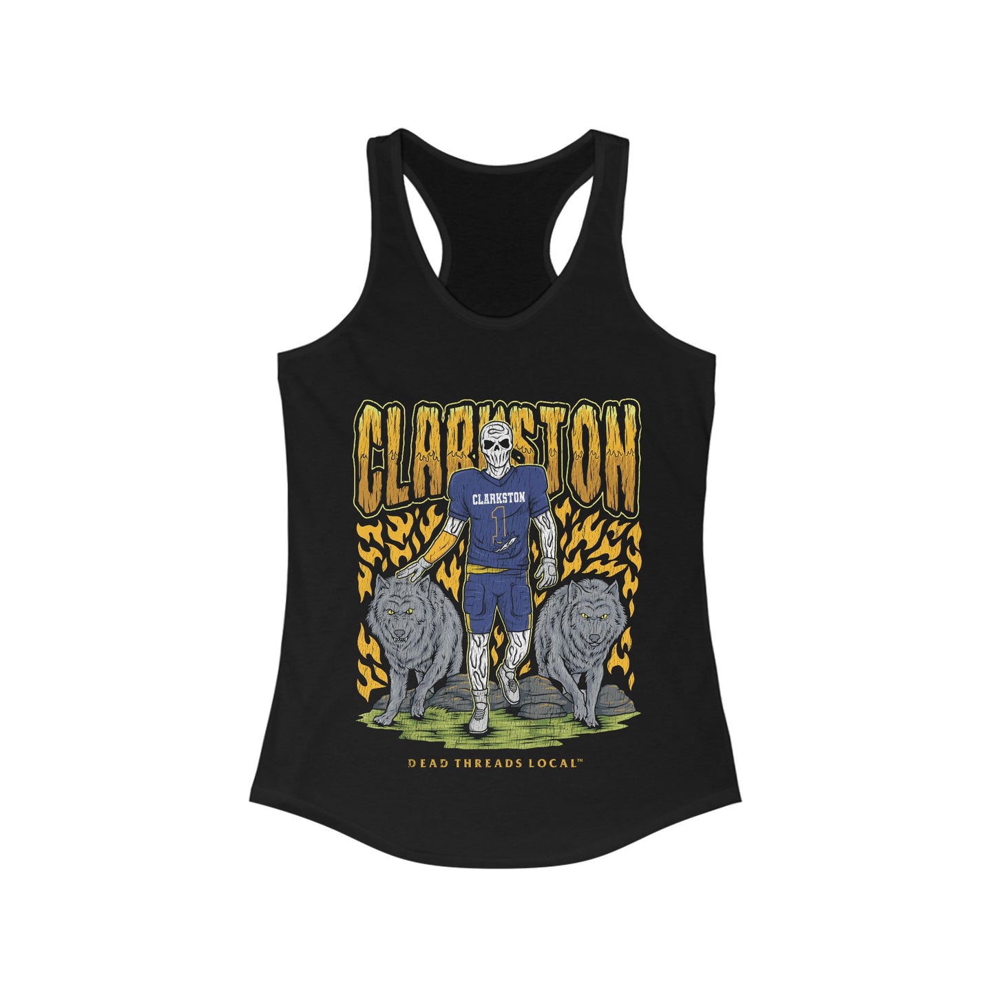 CLARKSTON FOOTBALL WOMEN'S RACERBACK TANK