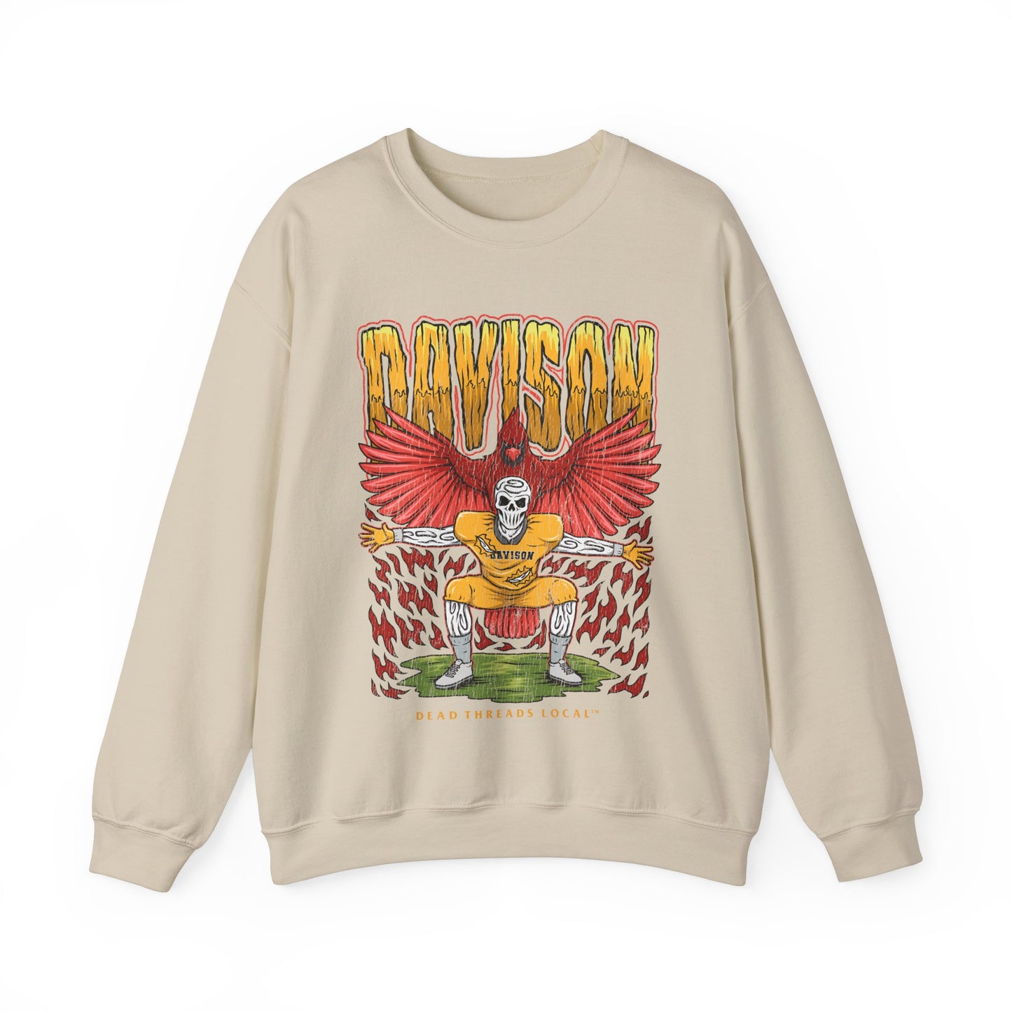 DAVISON FOOTBALL CREWNECK SWEATSHIRT