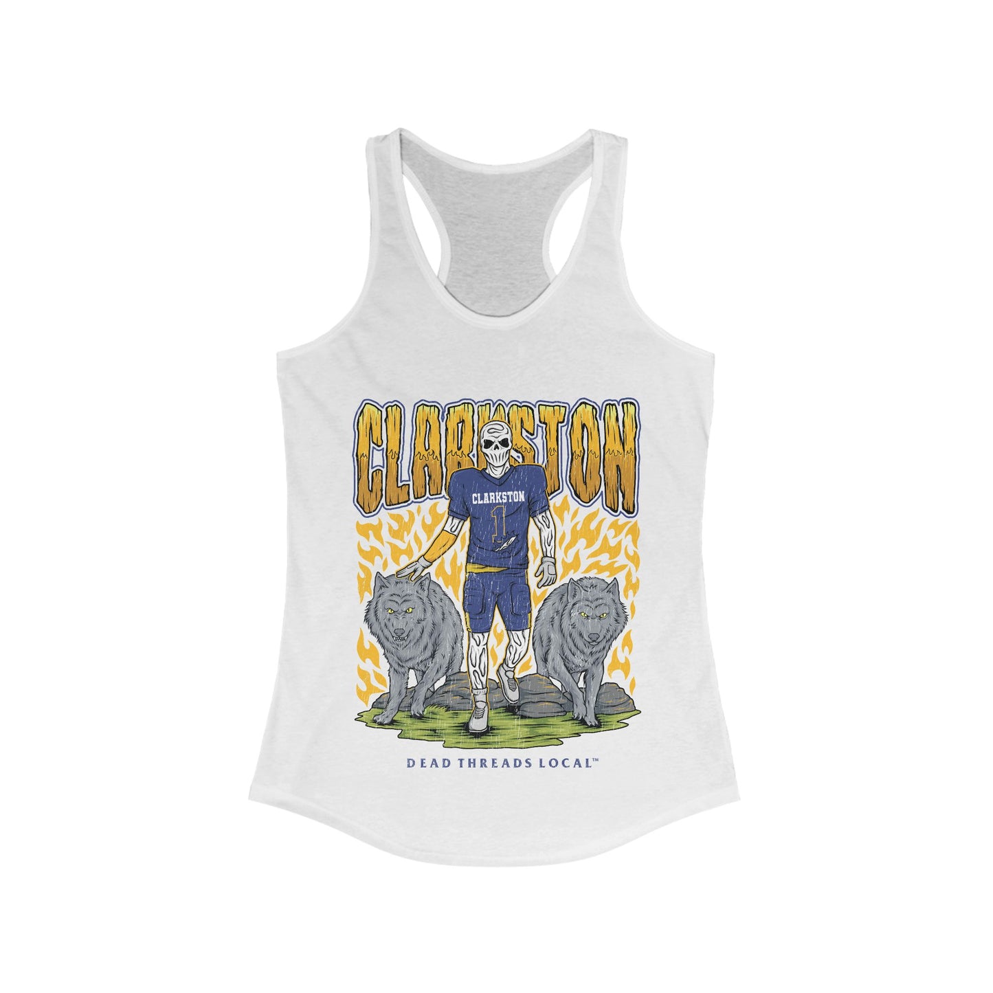CLARKSTON FOOTBALL WOMEN'S RACERBACK TANK