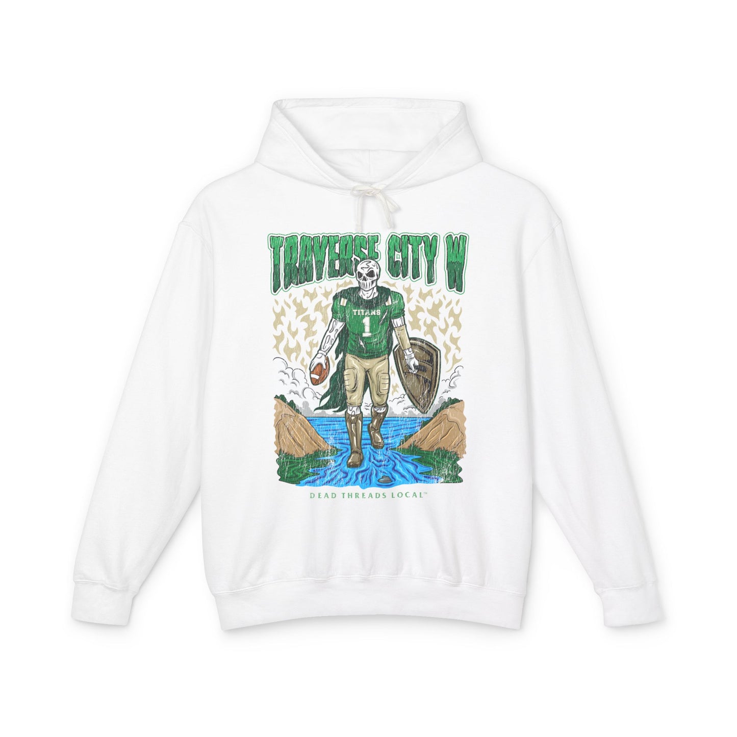 TRAVERSE CITY WEST FOOTBALL LIGHT HOODY