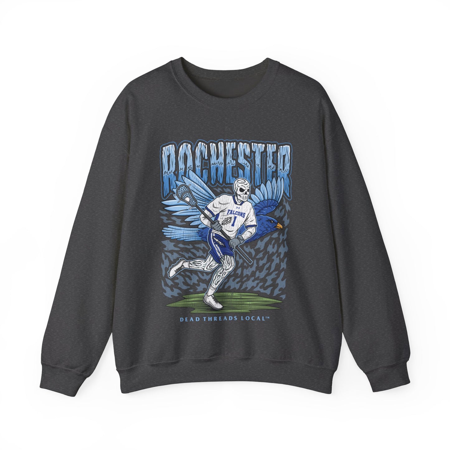 ROCHESTER BOYS LACROSSE CREWNECK SWEATSHIRT