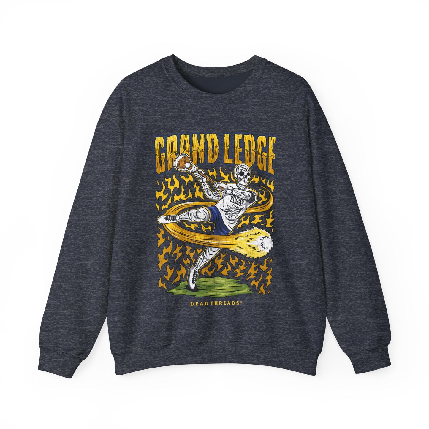 GRAND LEDGE LACROSSE CREWNECK SWEATSHIRT
