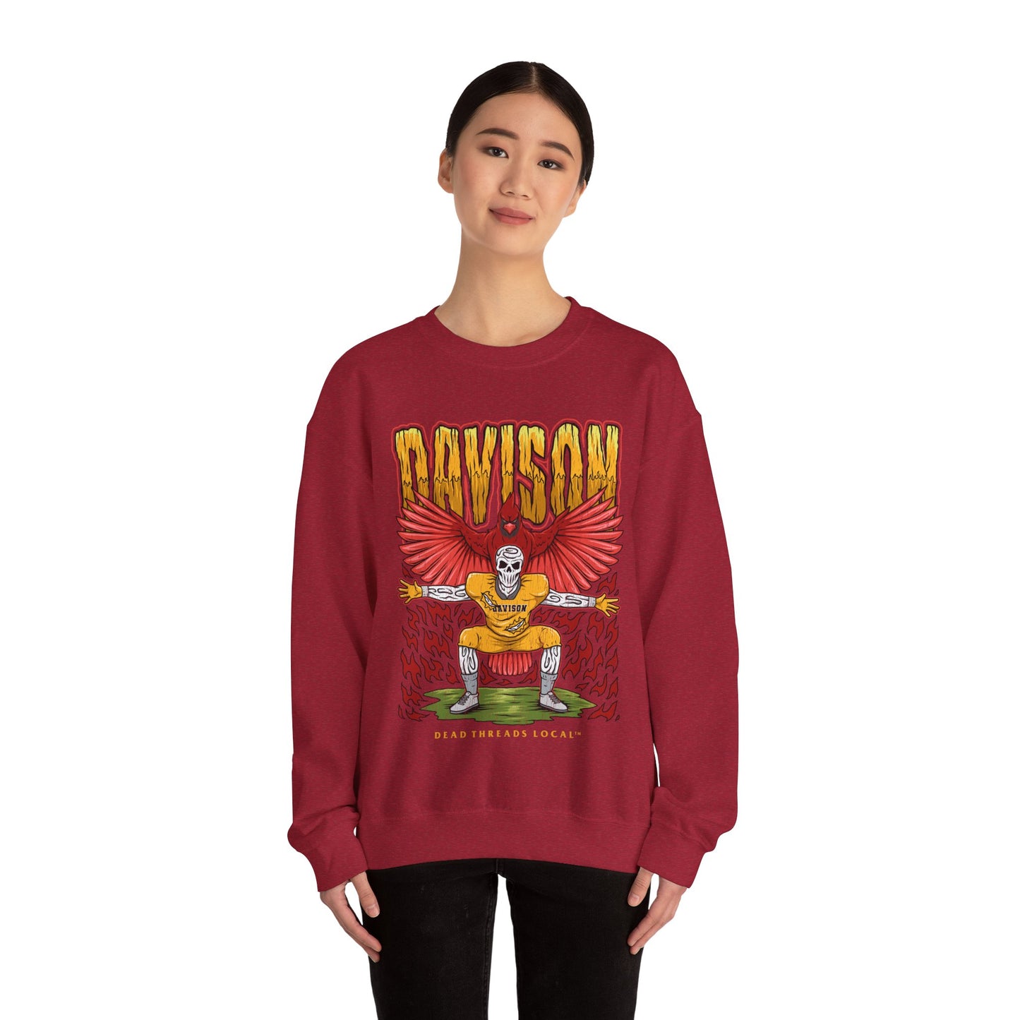DAVISON FOOTBALL CREWNECK SWEATSHIRT