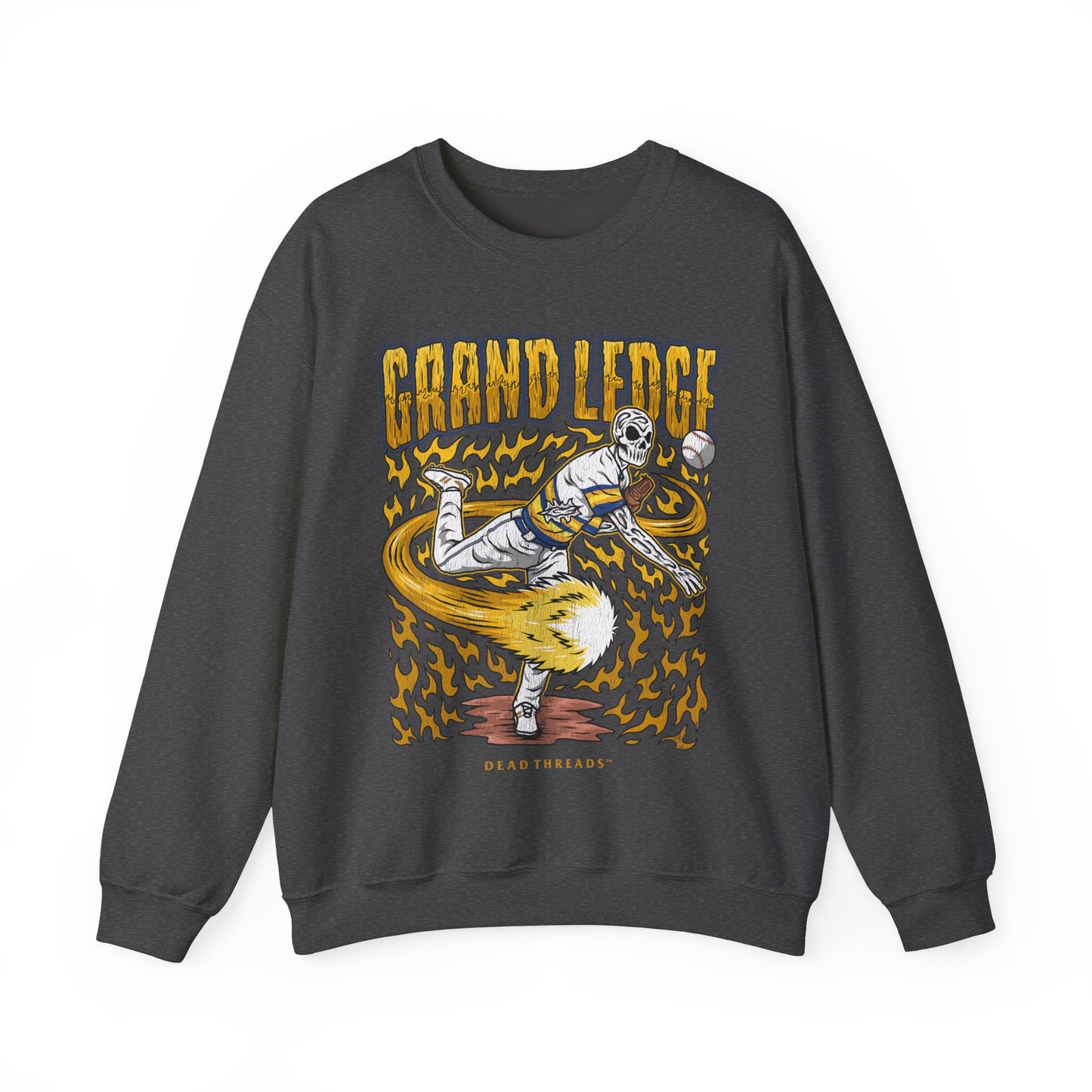 GRAND LEDGE BASEBALL ASTRO JERSEY CREWNECK SWEATSHIRT