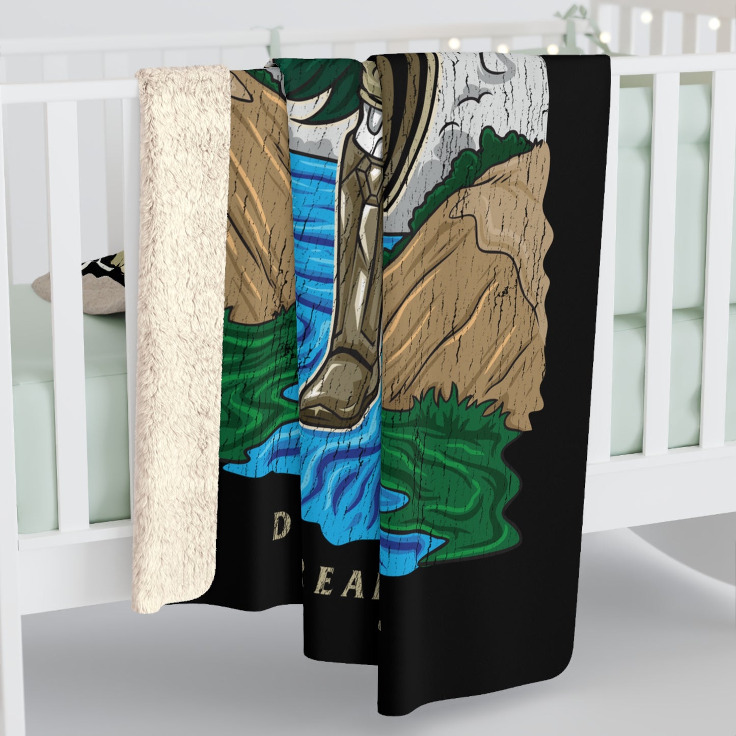 TRAVERSE CITY WEST FOOTBALL BLANKET