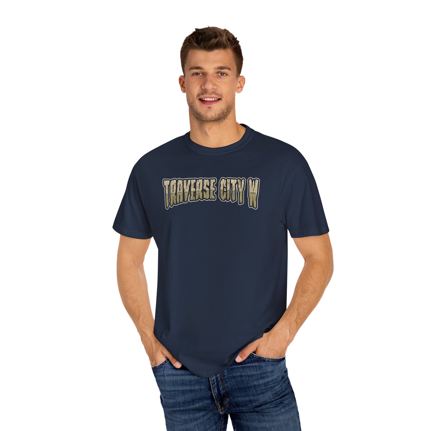 TRAVERSE CITY WEST FOOTBALL 2 SIDED T-SHIRT