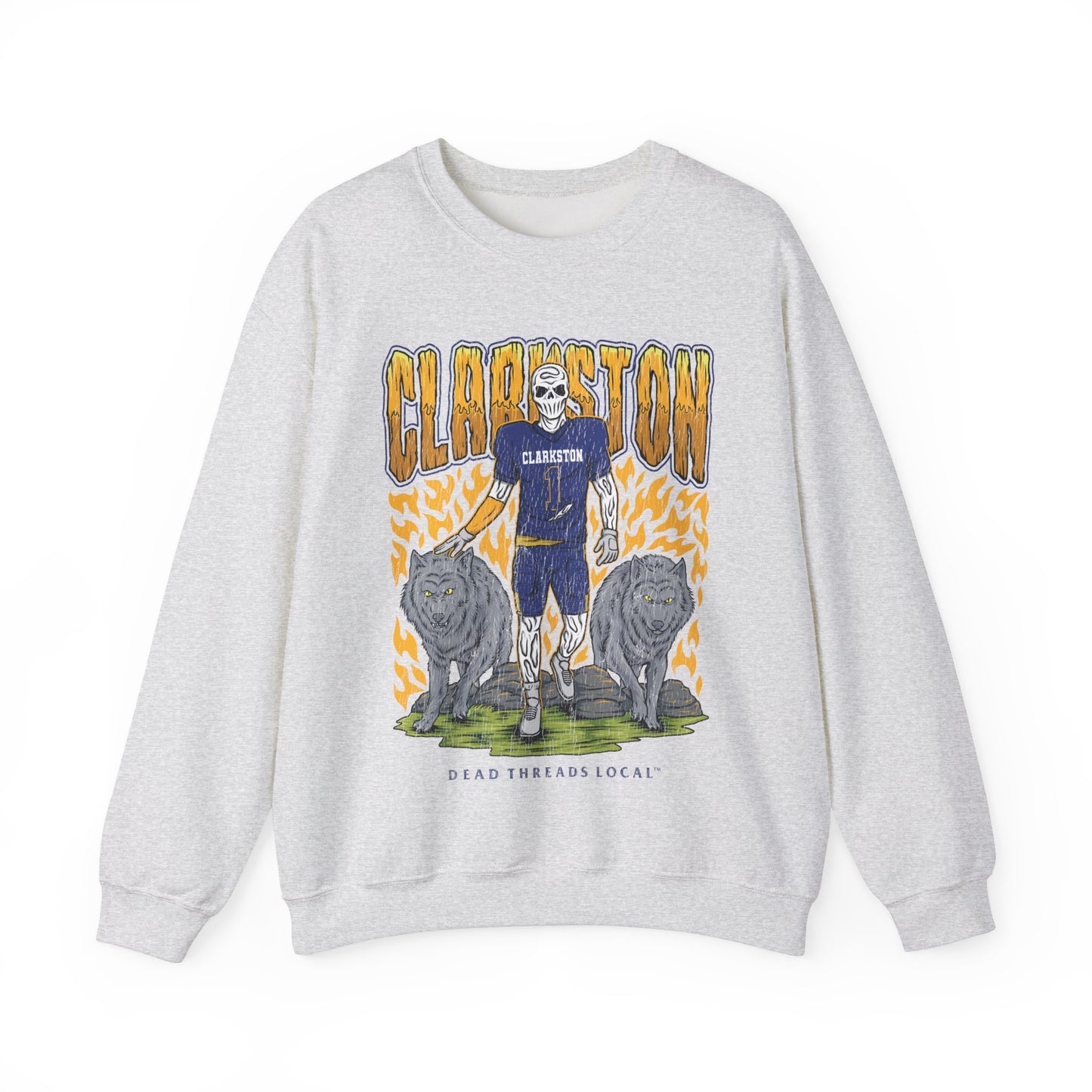 CLARKSTON FOOTBALL CREWNECK SWEATSHIRT