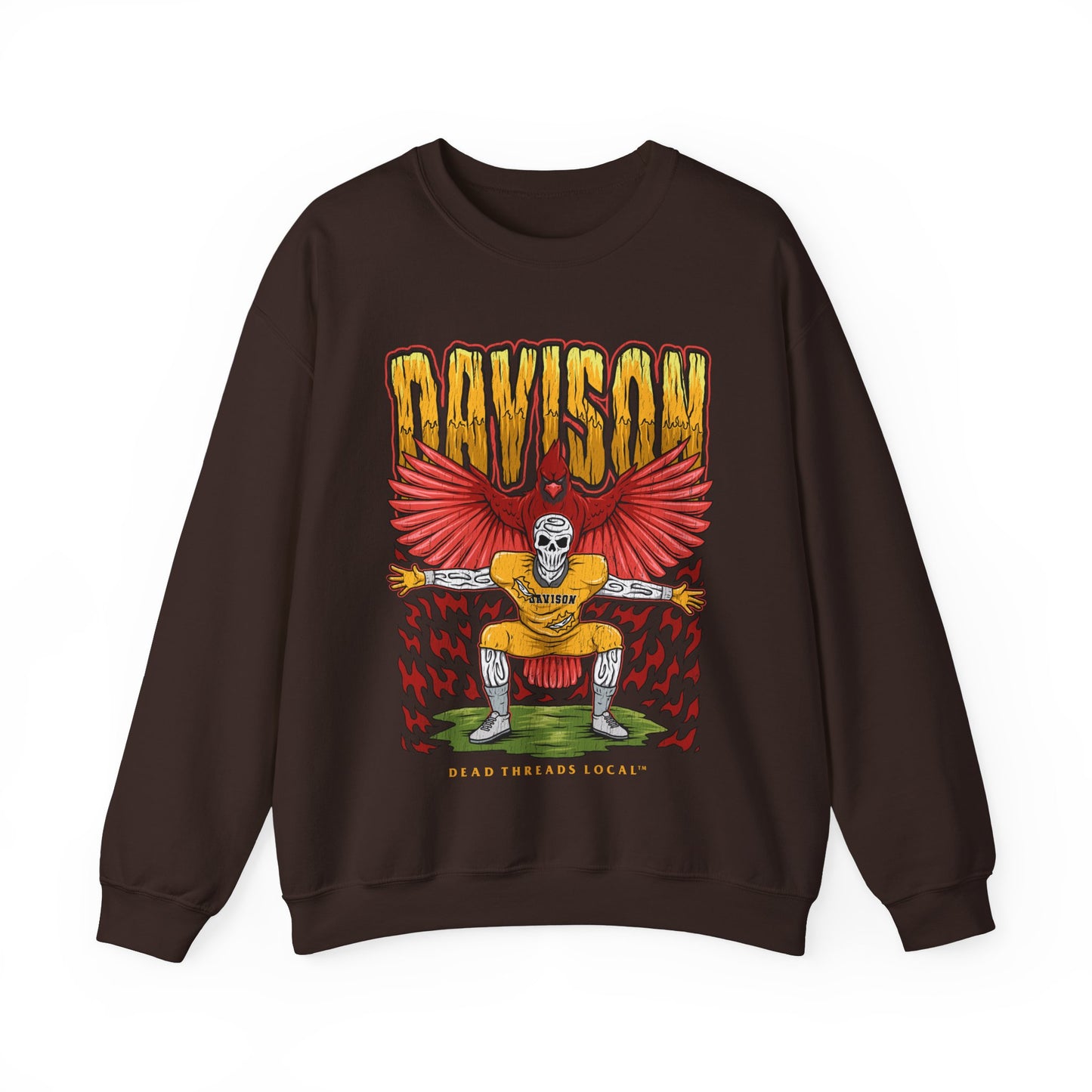 DAVISON FOOTBALL CREWNECK SWEATSHIRT