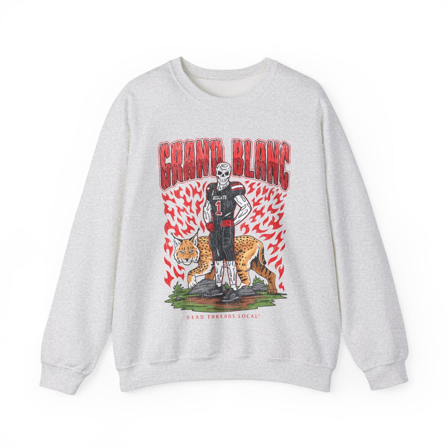 GRAND BLANC FOOTBALL CREWNECK SWEATSHIRT