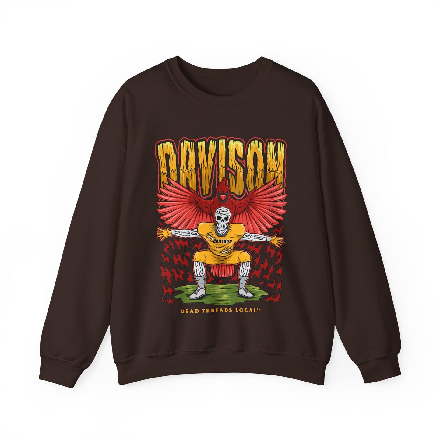 DAVISON FOOTBALL CREWNECK SWEATSHIRT