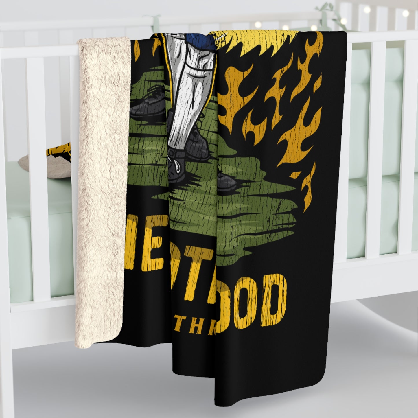 GRAND LEDGE FOOTBALL BLANKET