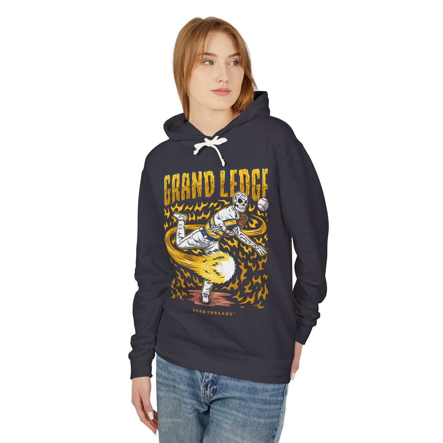 GRAND LEDGE BASEBALL ASTRO LIGHTWEIGHT HOODIE