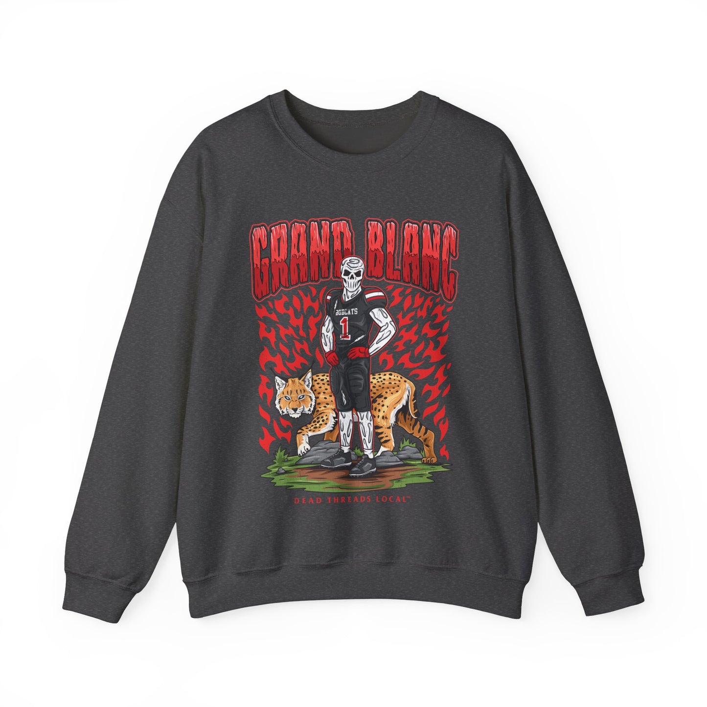 GRAND BLANC FOOTBALL CREWNECK SWEATSHIRT