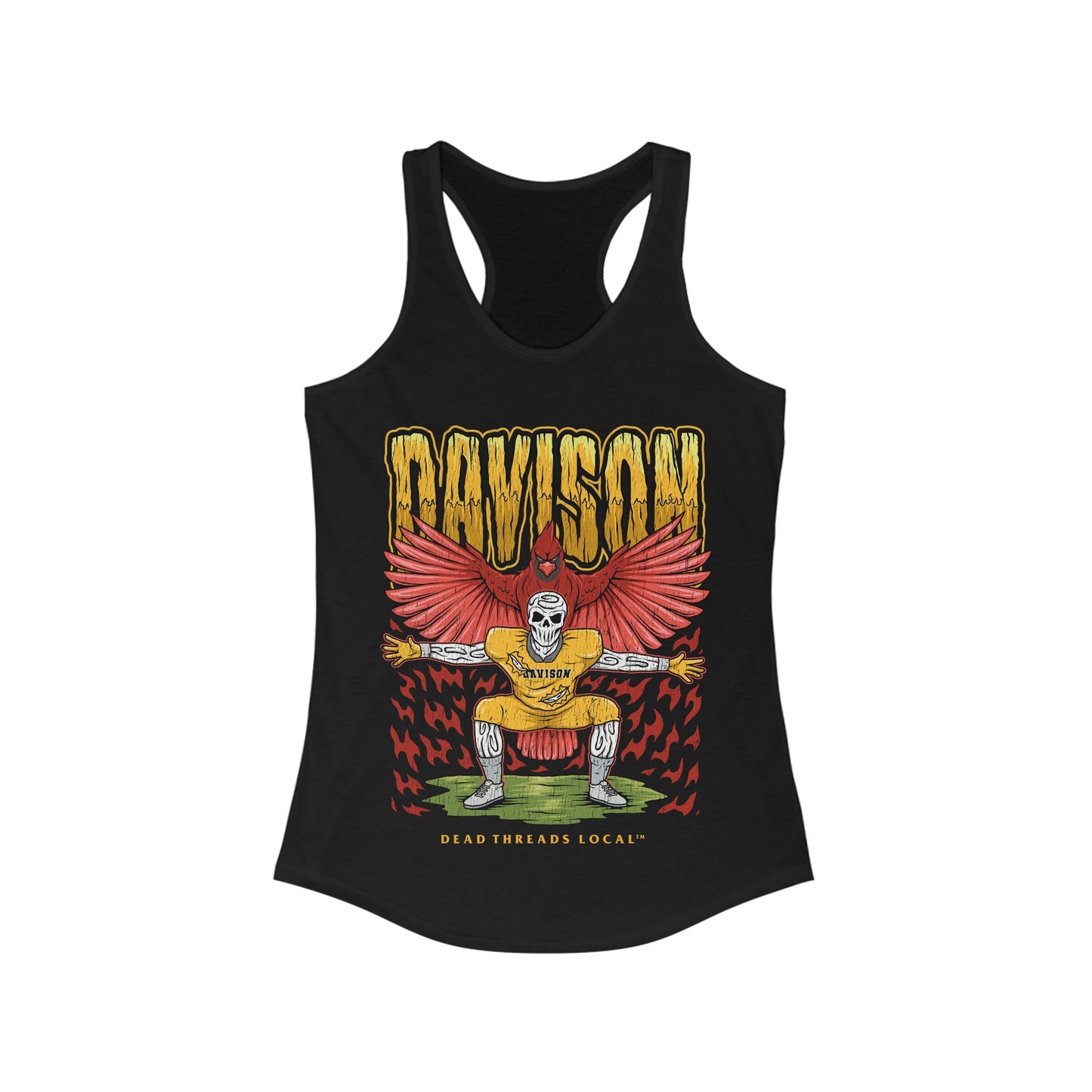 DAVISON FOOTBALL WOMENS RACERBACK TANK
