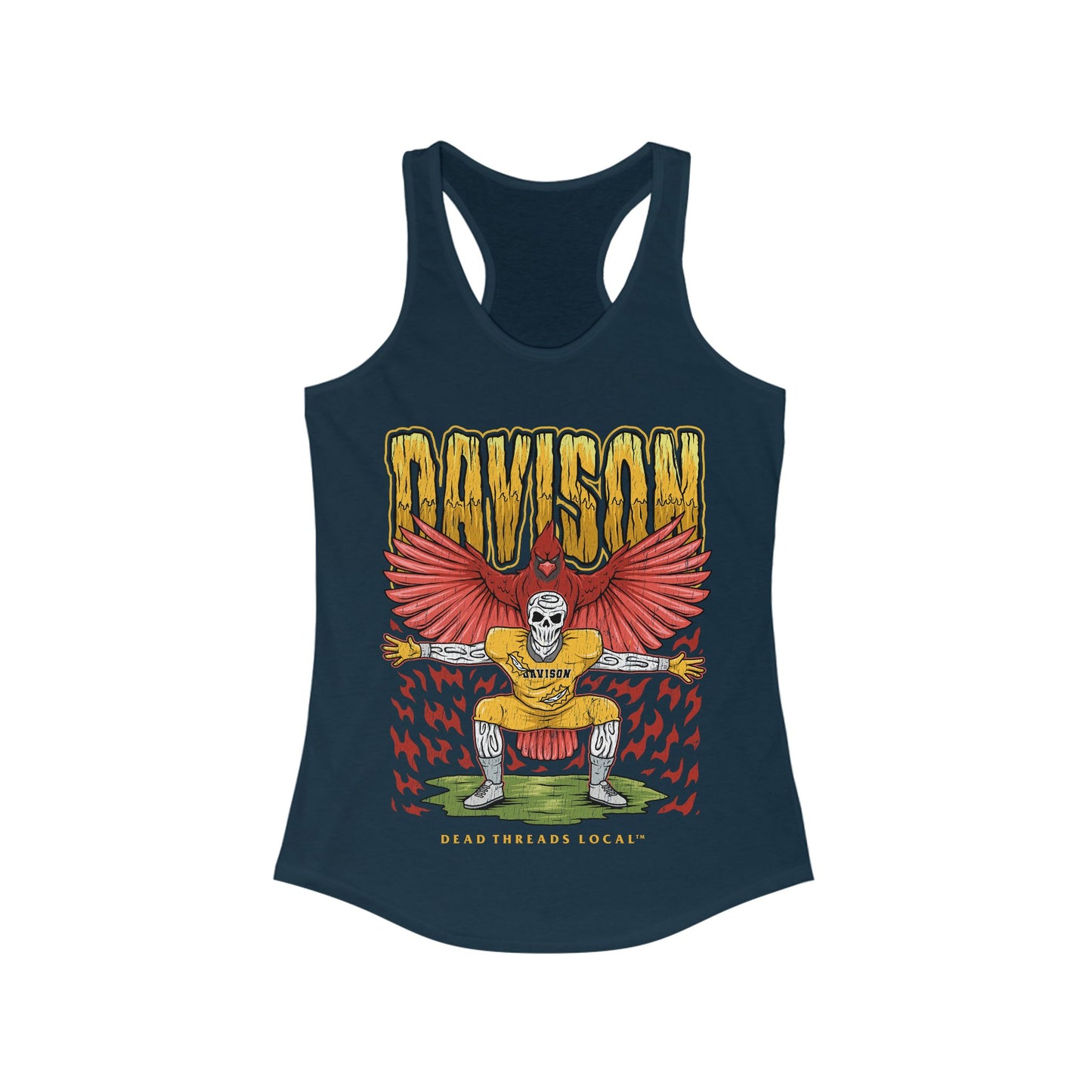 DAVISON FOOTBALL WOMENS RACERBACK TANK