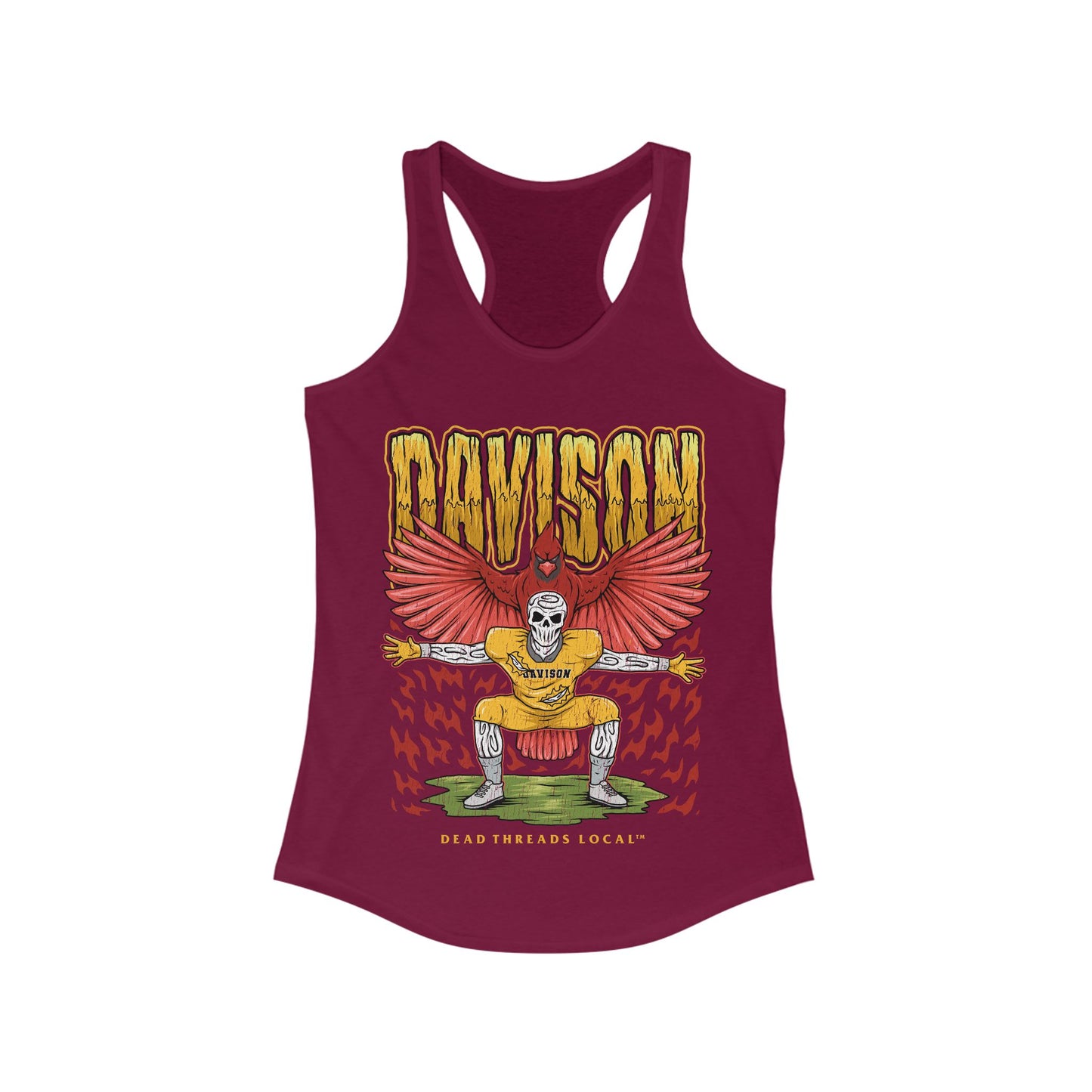 DAVISON FOOTBALL WOMENS RACERBACK TANK