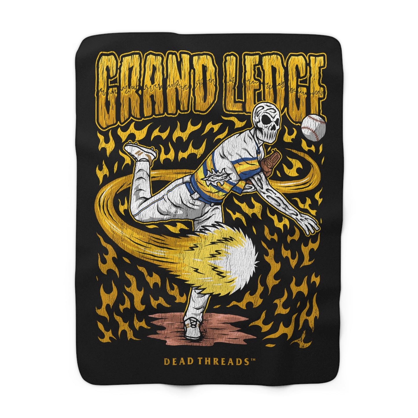 GRAND LEDGE BASEBALL ASTRO BLANKET