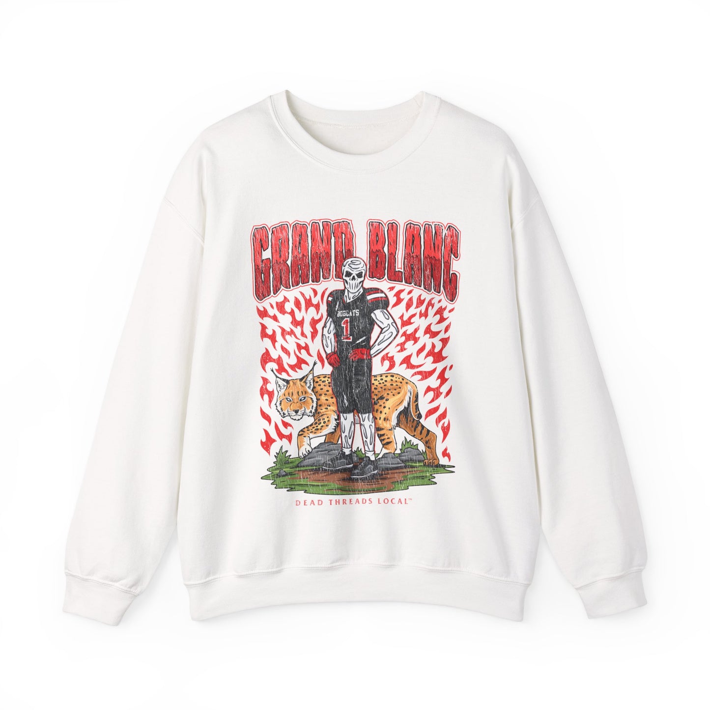 GRAND BLANC FOOTBALL CREWNECK SWEATSHIRT