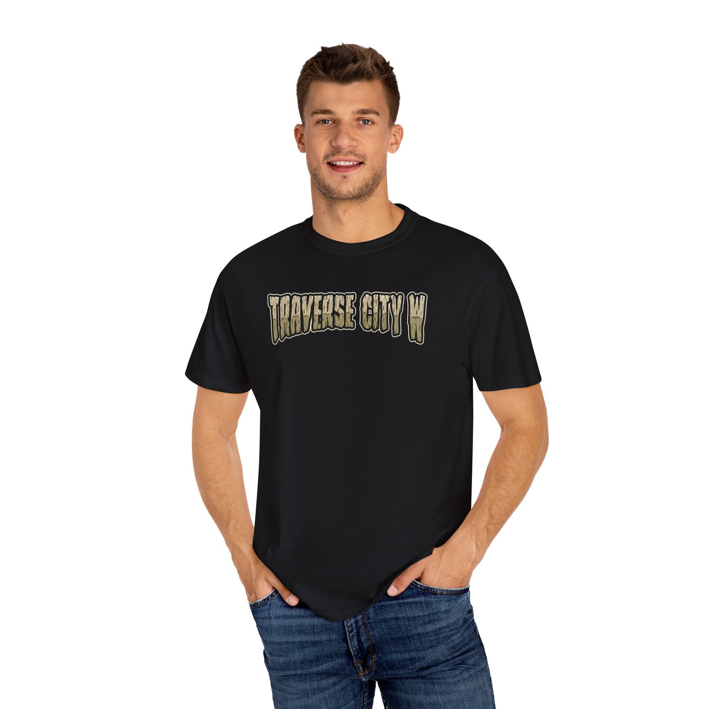 TRAVERSE CITY WEST FOOTBALL 2 SIDED T-SHIRT
