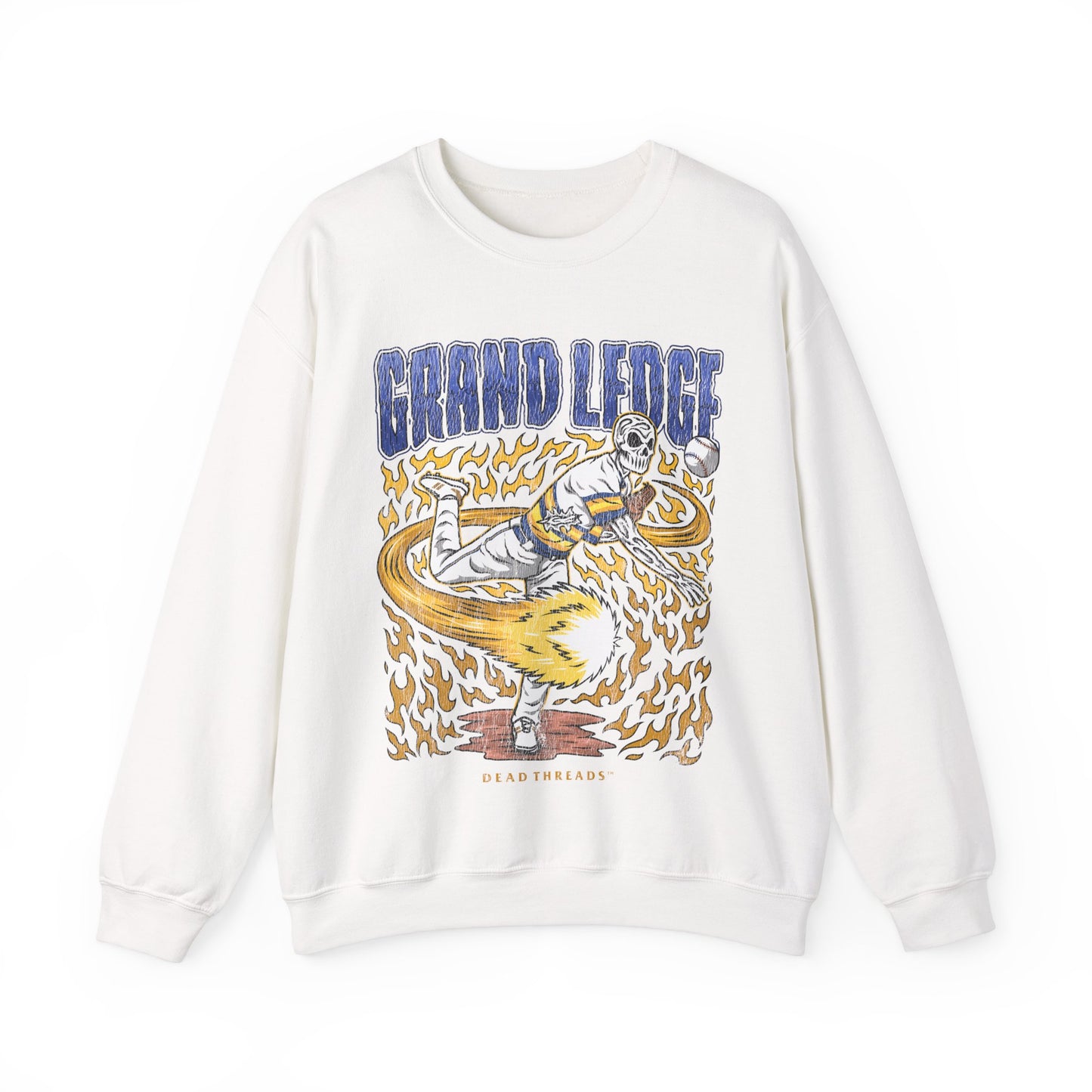 GRAND LEDGE BASEBALL ASTRO JERSEY CREWNECK SWEATSHIRT
